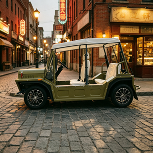 Voiture électrique Moke Beach Buggy 4 places, nouvelle conception, batterie lithium, certifiée EEC, 96V, version originale. - Product Image 3
