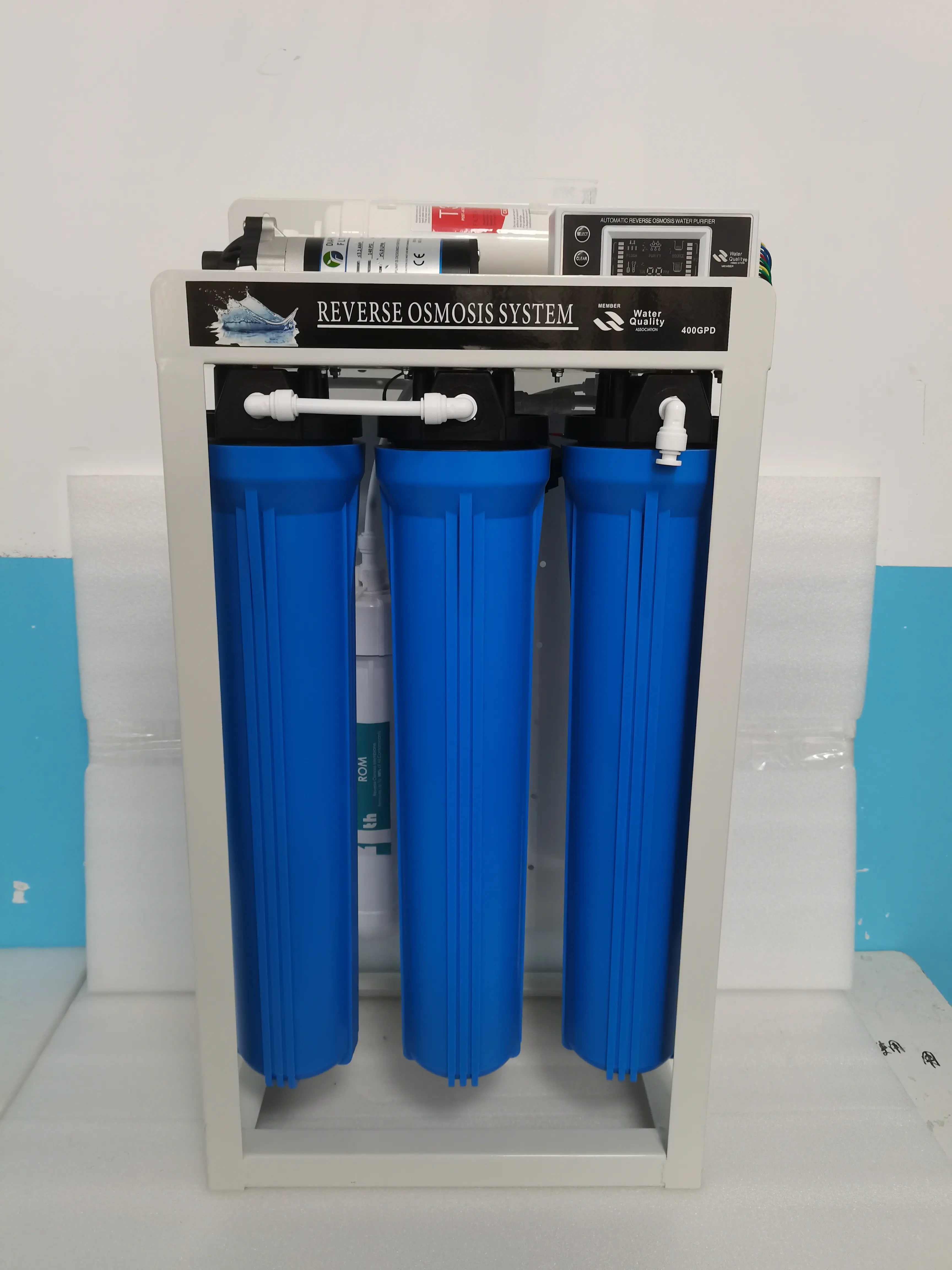 Высокая подача 400GPD обратного осмоса питьевой воды машина для домашнего офиса прямой питьевой