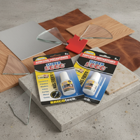 Vente directe usine – Colle super forte 502 transparente 8g pour le travail du bois et l'emballage, écologique, forte adhérence sur les feuilles de plastique et les plaques de clous