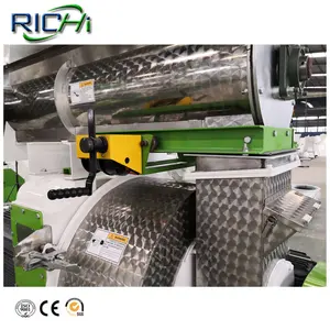 Richi Fabriek Productie Lage Prijs Pellet Machine Varken Kip Vee Dier Pluimveevoer Machine/Feed Pellet Lijn