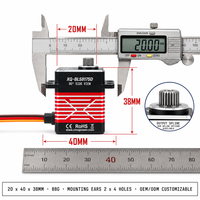 Servomoteur RC tout-terrain XQ-POWER XQ-BLS8175D, échelle 1/5, 75 kg, étanche, sans balais, engrenages en acier inoxydable, aluminium CNC, 8,4 V, OEM