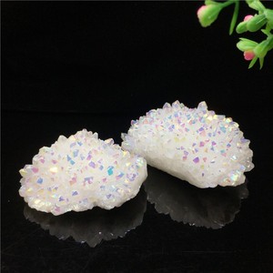 Irregular Size Angel Aura <b>Crystal</b> <b>Cluster</b> Healing Stones Natural Gemstones Aura Color <b>Crystal</b> <b>Cluster</b> - Product Image 6