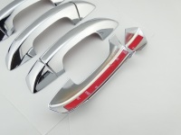 Accessoires d'extérieur en gros Plastique ABS 3M Adhésif Chrome Couvercle de poignée de porte pour VW GOLF MK6 SCIROCCO TOURAN PASSAT CC