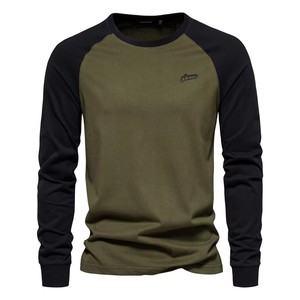 C1158S1316 <span class=keywords><strong>EJ</strong></span> Nueva Camiseta de manga larga para hombre Color informal simple - Product Image 1