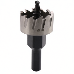 Scie cloche HSS Ttake 38 mm fabriquée en Italie pour le perçage du bois et du métal - Product Image 2