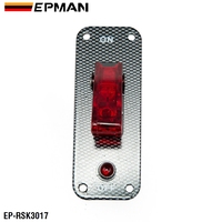 Panneaux d'allumage électronique EPMAN - Panneau de commutation à bascule LED rouge universel pour BMW E30 E39 E36 E46 E60 E90 EP-RSK3017-1