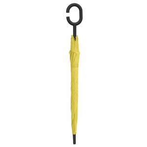 Sombrilla de Patio con Mango Amarillo, D=102 cm, para Exteriores, Protección Solar y Asientos al Aire Libre - Product Image 3
