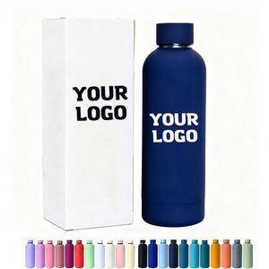 Bouteille d'eau personnalisée avec logo imprimé, en acier inoxydable à double paroi, thermos, cadeau d'entreprise, cadeau d'activité, bouteille d'eau de sport - Product Image 1
