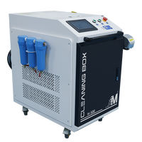 Machine de nettoyage au laser pulsé portable mini 100w 200w 500w 1000w avec refroidissement par air