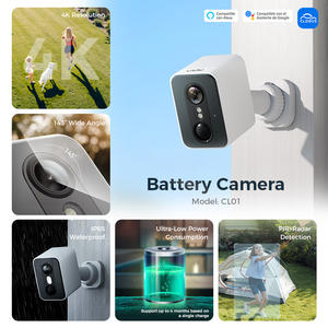 LNDU CL01 PIR-Netzwerk Drahtlose Nachtsicht-Heims icherheits kamera mit geringem Strom verbrauch und Alexa Google Assistant - Product Image 2