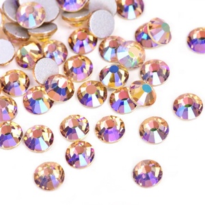 Cristales de Diamante AB SS20, Cristales Redondos con Reverso Plano, Cristales Iridiscentes, Cuentas Redondas con Reverso Plano de Vidrio (1440 piezas) - Product Image 4