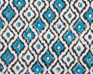 Indian Boho Kilim Style Cotton Dhurrie Rug Hand <b>Block</b> Printed Handmade Carpet Floor Rug Home Decor - Product Image 4