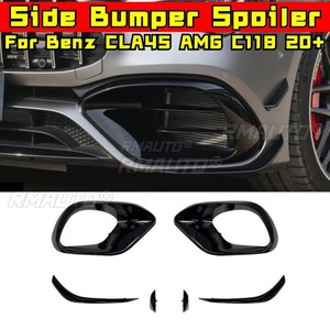 ช่องระบายอากาศกันชนข้างรถยนต์ อุปกรณ์เสริมสำหรับ Benz CLA45 AMG C118 2020+ ฝาครอบกันชนหลัง ช่องระบายอากาศ - Product Image 3