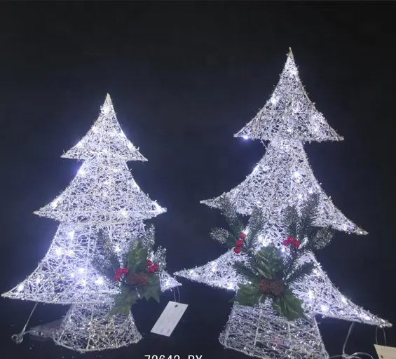 Árboles de Navidad con luces para decoración interior, árbol de Navidad para decoración de festival