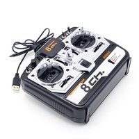 Simulateur RC 8 canaux pour hélicoptère, avion 3D, multicoptère, quadricoptère JTL0908A pour drone RC Mode 2