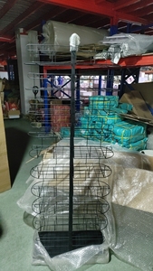 Verniciato a polvere personalizzato cookbook display rack <span class=keywords><strong>per</strong></span> libreria/metal wire rivista mensola di esposizione <span class=keywords><strong>per</strong></span> la biblioteca - Product Image 3