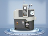 Tour à métaux de type suisse haute vitesse YH123J pour machines industrielles, machine de fraisage CNC, tournage de petites pièces de précision