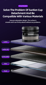 SYONG 25W Magnetic Wireless Car <strong>Charger</strong> Mount Vacuum Suction Phone Holder 360&deg; Rotating Foldable Car Mount for <strong>iPhone</strong> - Product Image 3