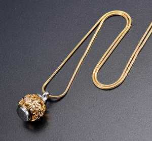 Bella Farfalla Della Cavità Ceneri Ciondolo Pendente Della Collana di Gioielli Cremazione Urne Memoriale Ceneri Holder Lanterna Urne Per Le Ceneri - Product Image 4