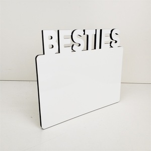 Thăng hoa khung ảnh besties handmade bằng gỗ hình ảnh Bảng điều chỉnh MDF khung ảnh cho Báo Chí nhiệt thăng hoa UV in ấn - Product Image 2