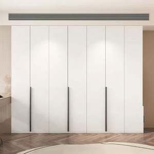 Armario de madera de lujo personalizado con puerta de cristal para almacenamiento de muebles de dormitorio moderno - Product Image 6