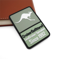 Patch en caoutchouc PVC 3D drapeau russe 3*2 pouces avec fixation auto-agrippante pour sacs - Patch PVC personnalisé