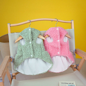 Abrigo Acolchado de Felpa para Perro, Diseño de Princesa con Lazo, Talla L, C103, para Invierno - Product Image 4