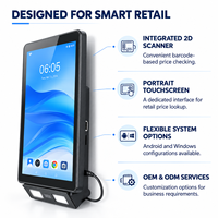 Mesin Pemeriksa Harga Eceran Layar Sentuh Kios Pemeriksa Harga dengan Sistem Android atau Windows Kustomisasi Pabrik