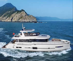 سيارة صيد فاخرة بطول 76 قدمًا لعبة كروزر معركة-Axe يخت داخل السفينة محرك بحري عرض واسع مدمج من كلوريد متعدد الفينيل ملحوم - Product Image 2