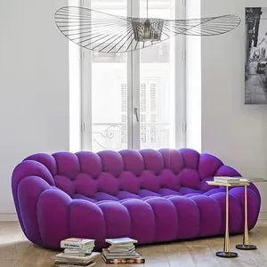 Luxus benutzer definierte Möbel Italienisch Moderner Designer Wohnzimmer Home Office Couch Gebogenes Bobois Sofa 3-Sitzer Sofas Bubble Couch