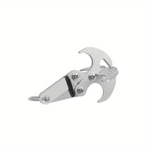 Portable Multifunction Foldable Pliers Mini Stainless Steel Folding Knife Pliers Keychain Camping <b>Tools</b> Travel <b>Kits</b> - Product Image 4