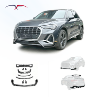 Kit carrosserie en fibre de carbone pour Audi Q3, pare-chocs avant, diffuseur arrière, aileron arrière, pièces automobiles 2019-2024