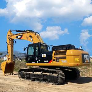 รถขุดไฮดรอลิกแบบตีนตะขาบ CAT 330D2 มือสอง รุ่นปี 2025 น้ำหนัก 30 ตัน มอเตอร์ PLC ความจุบุ้งกี๋ 1.87 เมตร ผลิตในสหรัฐอเมริกา พร้อมวิดีโอทดสอบ - Product Image 1