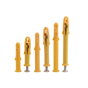 Elehk Plastic Wall Plug Anclajes de nailon PE Plastic Anchors M6 M8 Self-Drilling Drywall Hollow Wall Anchor - Product Image 6