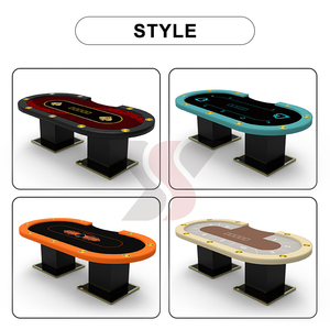 โต๊ะเท็กซัสโฮลเอ็มพรีเมียมพิเศษจาก YS Factory รุ่นลิมิเต็ดไทม์ ออกแบบเฉพาะสำหรับคาสิโน - Product Image 5