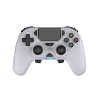 Manette sans fil Honcam Turbo à double vibration, capteur gyroscopique 6 axes, pavé tactile ergonomique pour PS5