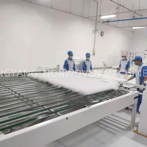 Línea de producción de edredón no tejido, máquina de relleno de almohada