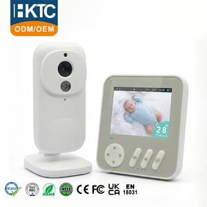 KT-903S จอภาพเด็กขนาด 2.8 นิ้ว ไม่มี WiFi การเชื่อมต่อแบบส่วนตัว กล้อง 720P อินฟราเรดมองเห็นในเวลากลางคืน VOX ระบบแจ้งเตือน ขายส่งจากโรงงาน - Product Image 1