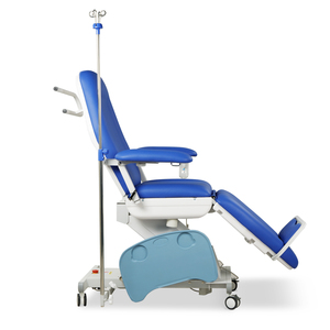 विद्युत डायलिसिस चेयर भंडारण टेबल और जलसेक ध्रुवों के साथ रोगी आराम के लिए समायोज्य, स्वास्थ्य देखभाल फर्नीचर का उपयोग करते हैं - Product Image 4