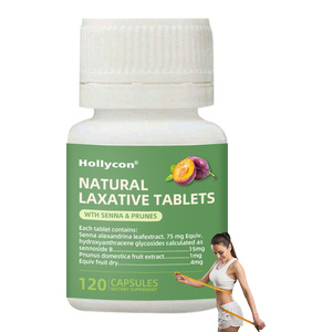 Integratori lassativi di alta qualità OEM compresse lassative naturali con Senna e prugne supportano il sistema digestivo - Product Image 1