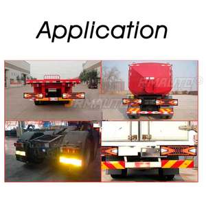 2 pièces Feux arrière LED 24V pour camion, feux de signalisation pour remorque, feux de brouillard pour camions, remorques, caravanes, UTE, camping-cars - Product Image 5