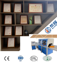 Scie circulaire CNC commande numerique 380V pour encocheuse de blocs de palettes americaines