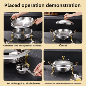 Thép không gỉ hầm nồi điện tương thích Bếp <span class=keywords><strong>gas</strong></span> cảm ứng bếp cho khách sạn nhà hàng những nơi khác OEM ODM hỗ trợ - Product Image 3