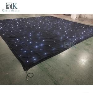 LED Curtain Featuring Electric Control Black Velvet Drapery <b>Backdrop</b> <b>Stand</b> - Product Image 5