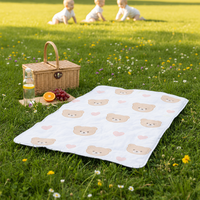 Nouvel arrivage Bingzhen : Coussin de poussette pour bébé personnalisé, en gel chaud/froid, 50*40cm
