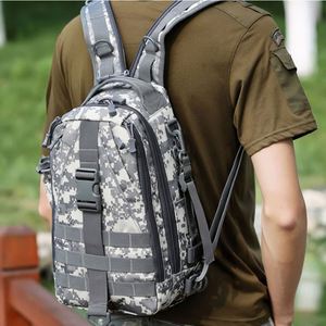 High Quality Custom Logo Water Resistant Oxford Back Pack Crossbody Chest Shoulder Bag Outdoor Travel <b>Sling</b> Bags for Men - Product Image 5