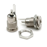 Connecteur de prise d'alimentation CC femelle 5,5 mm x 2,1 mm à monter sur panneau 5,5*2,1 5,5 x 2,5 DC099