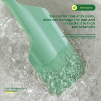 Spatules flexibles en silicone sans BPA, résistantes à 700 °C, compatibles lave-vaisselle et four, faciles à nettoyer, outils de cuisson et de pâtisserie