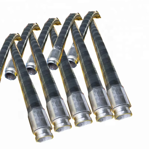 <span class=keywords><strong>4</strong></span>-дюймовый DN100 X 7-метровый гибкий бетонный насос резиновый шланг с двойными концами SK124, детали строительной техники по заводской цене - Product Image 2