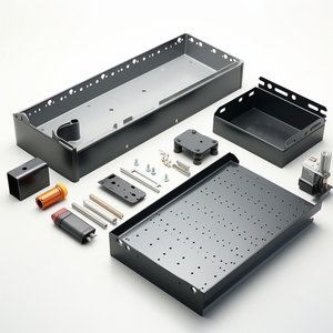 Custom Sheet Metal Fabrication <b>Powder</b> Coated Mounting Bracket Hardware Kit Industrial Machinery OEM ODM Direct Factory - Product Image 6